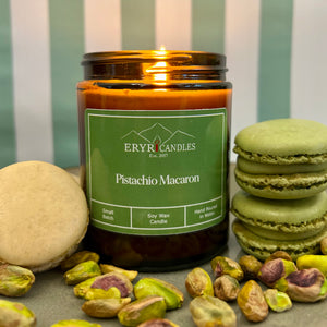 Pistachio Macaron Candle