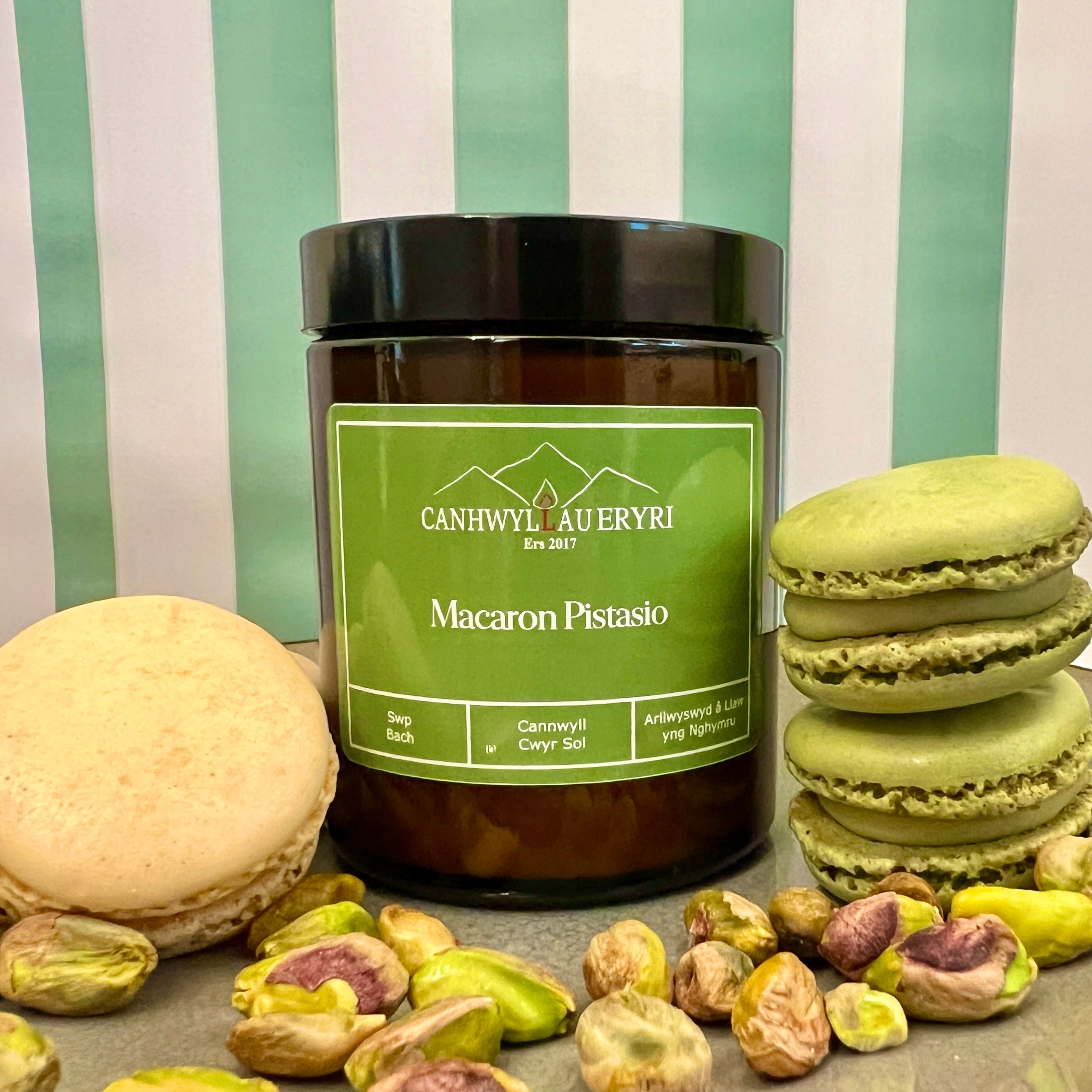 Pistachio Macaron Candle